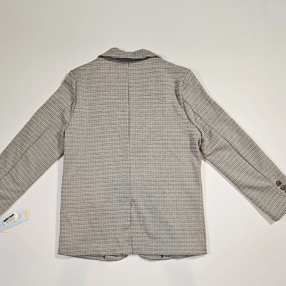 Cat & Jack Boys Houndstooth Knit Suit Jacket Stretch